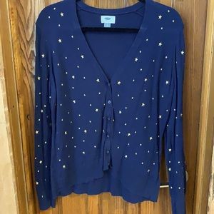 DONATING TODAY LAST CHANCE Stars cardigan